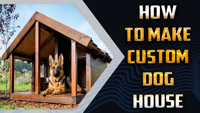 How To Make Custom Dog House 
