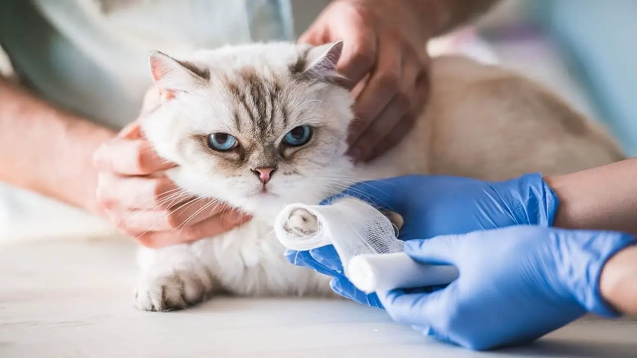 How To Remove A Cat Paw Swollen From A Bandage - Easy 6 Steps